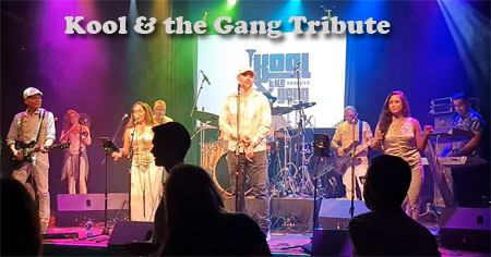Rollo Walian:guitar with Kool and the Gang Tribute